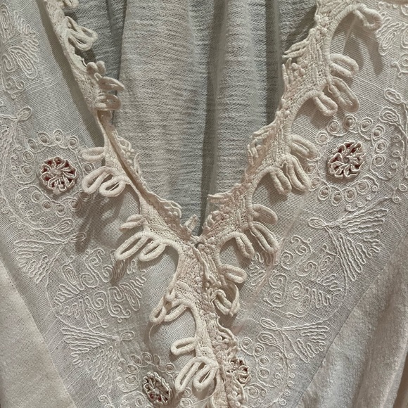 Brand: Free people Size: XS Style: Free people open shirt with fringe - Picture 4 of 5